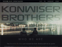 Tablet Screenshot of konwiserbros.com